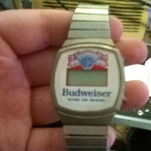 Vintage Budweiser king of beers watch